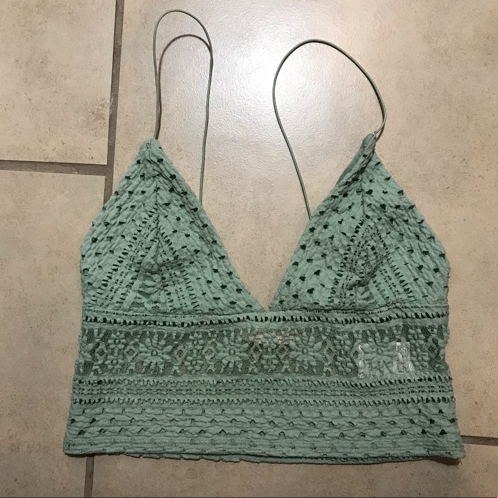 Urban Outfitters Bezique, Lace Crop Top